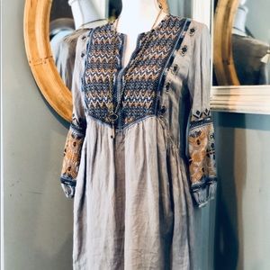 Johnny Was Amika Paris Tunic Dress XS NWT